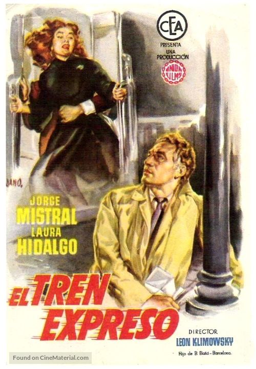 El tren expreso - Spanish Movie Poster