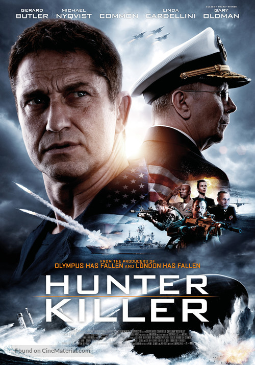 Hunter Killer - Swedish Movie Poster
