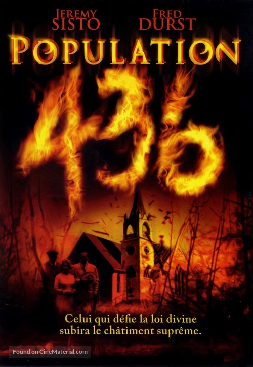 Population 436 - French DVD movie cover