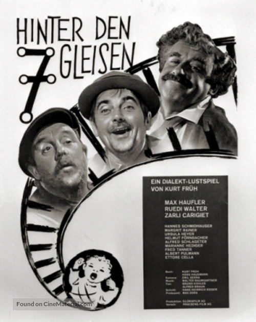 Hinter den sieben Gleisen - Swiss Movie Poster