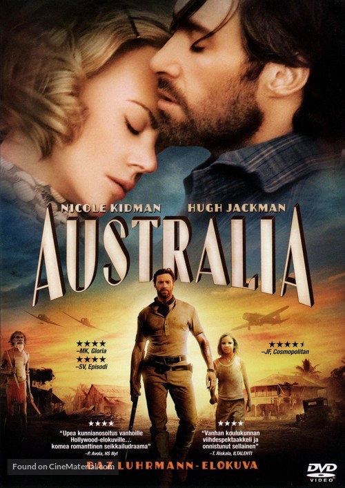 Australia - Finnish Movie Cover