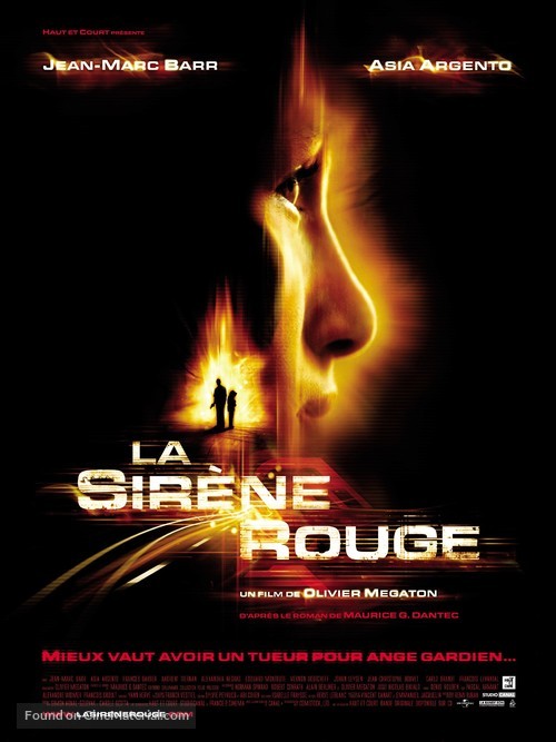 La sir&egrave;ne rouge - French Movie Poster