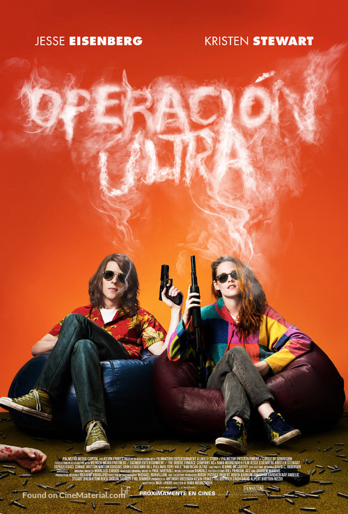 American Ultra - Chilean Movie Poster