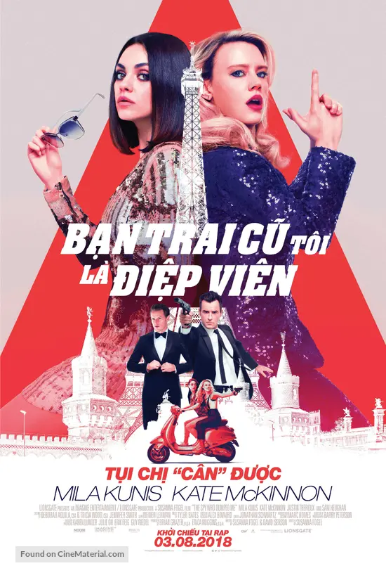 The Spy Who Dumped Me - Vietnamese Movie Poster