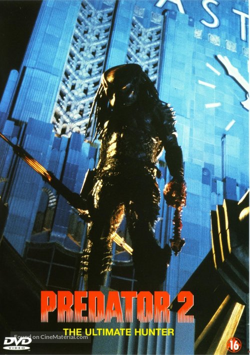 Predator 2 - Dutch DVD movie cover