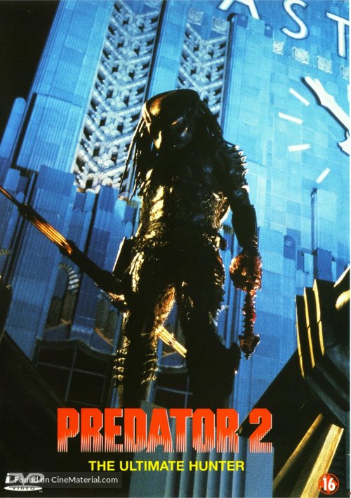 Predator 2 - Dutch DVD movie cover