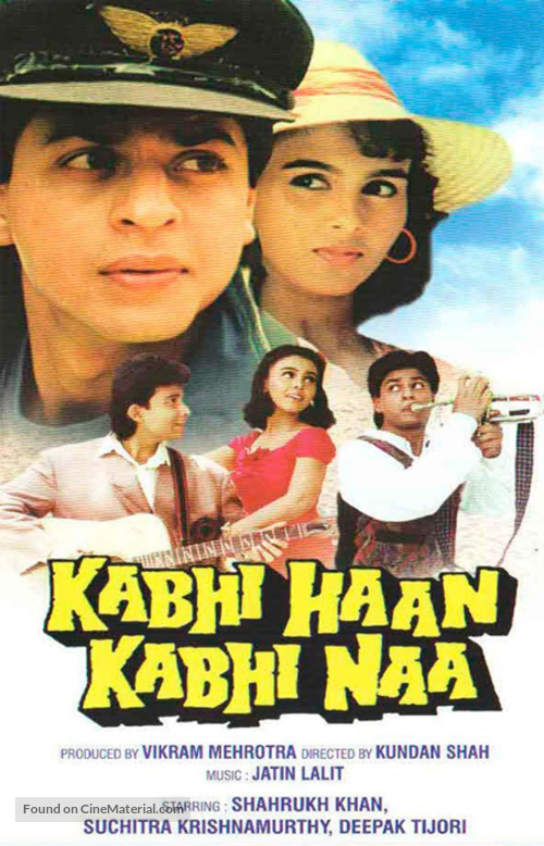 Kabhi Haan Kabhi Naa - Indian Movie Poster