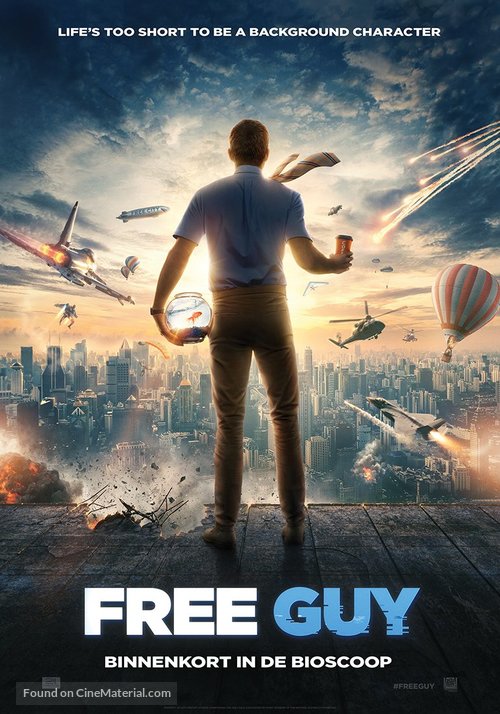 Free Guy - Dutch Movie Poster