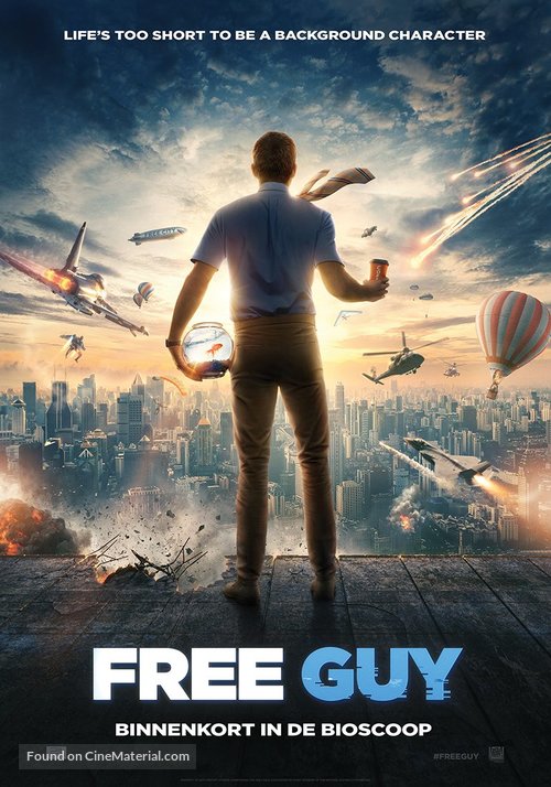 Free Guy - Dutch Movie Poster
