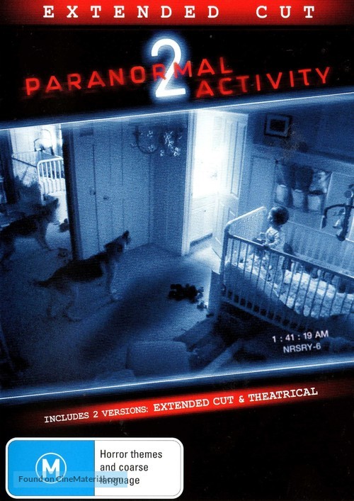 Paranormal Activity 2 - Australian DVD movie cover