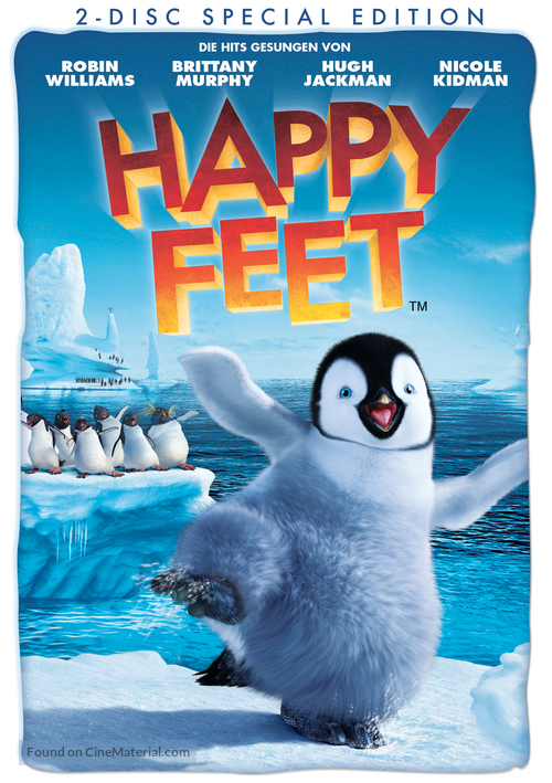 Happy Feet - German DVD movie cover