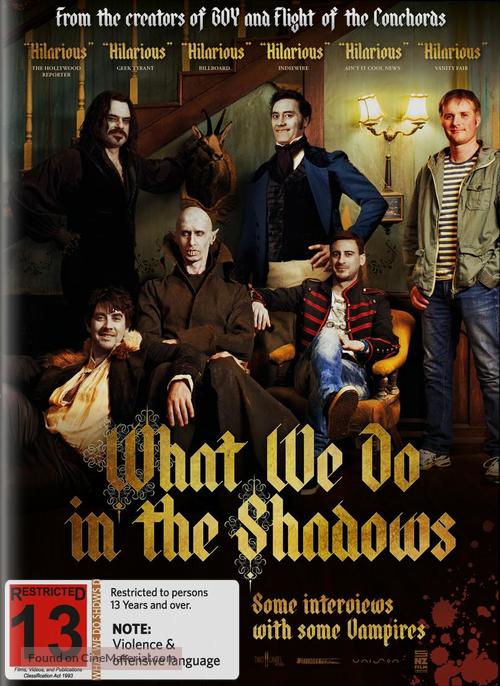What We Do in the Shadows - New Zealand DVD movie cover