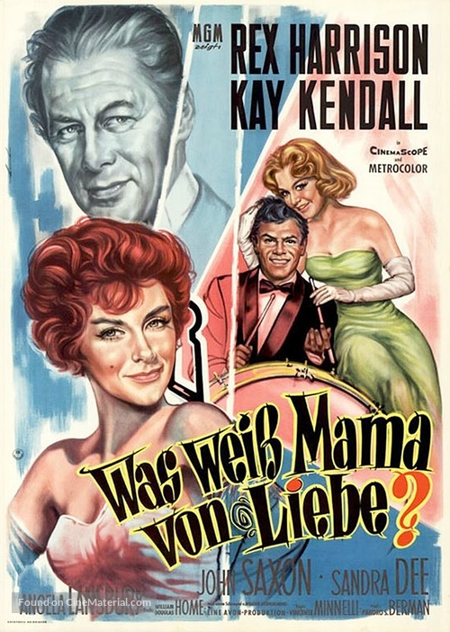 The Reluctant Debutante - German Movie Poster