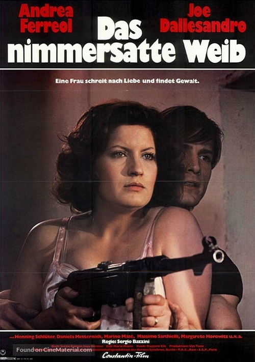 Donna &egrave; bello - German Movie Poster