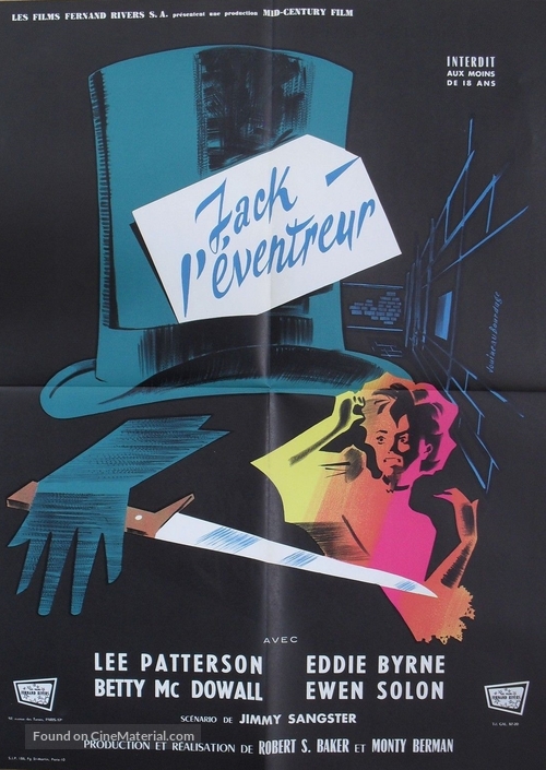 Jack the Ripper - French Movie Poster
