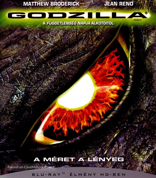 Godzilla - Hungarian Movie Cover