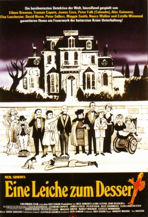 Murder by Death - German Movie Poster