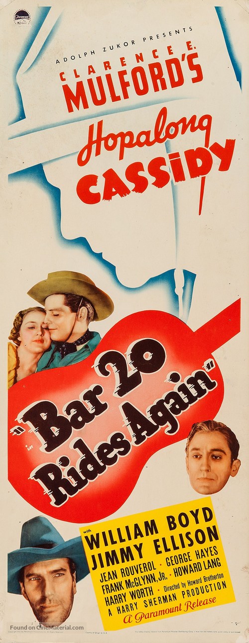 Bar 20 Rides Again - Movie Poster