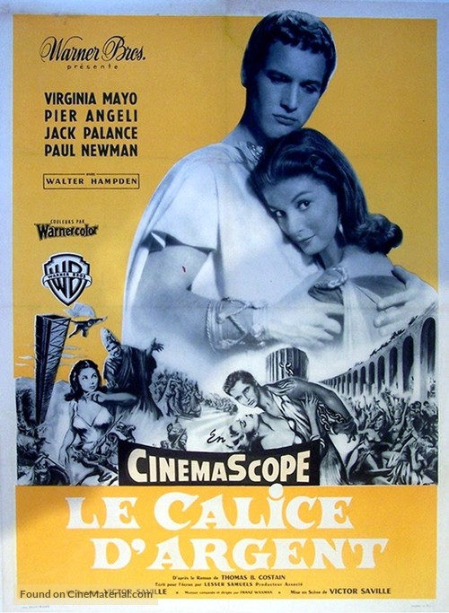 The Silver Chalice - French Movie Poster