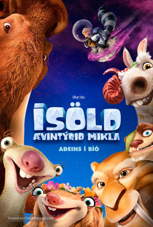 Ice Age: Collision Course - Icelandic Movie Poster