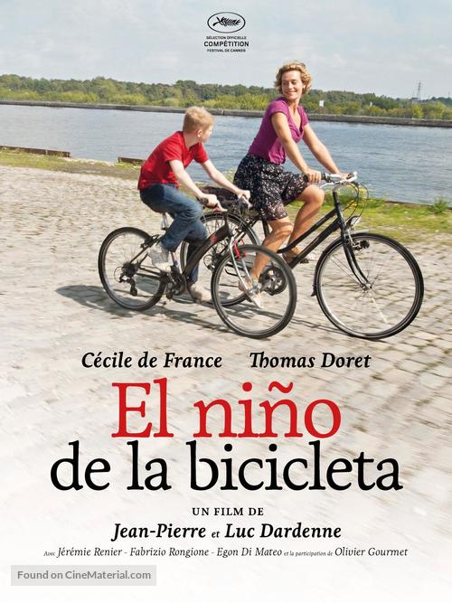 Le gamin au v&eacute;lo - Spanish Movie Poster