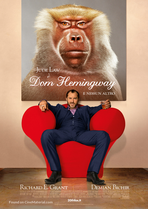 Dom Hemingway - Italian Movie Poster