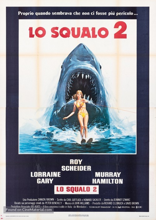 Jaws 2 - Italian Movie Poster