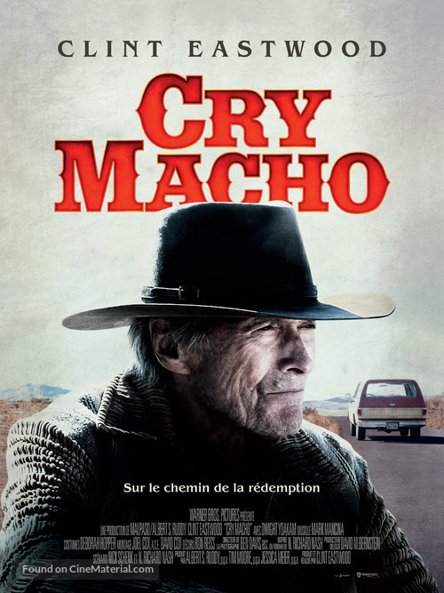 Cry Macho - French Movie Poster