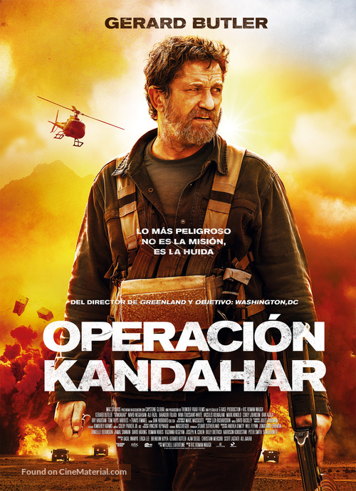 Kandahar - Spanish Movie Poster