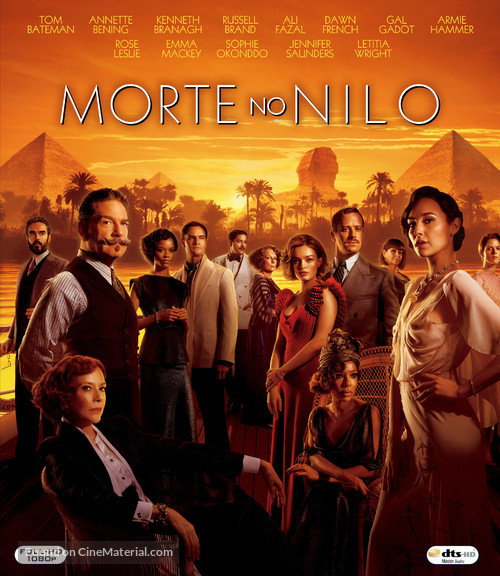 Death on the Nile - Brazilian Movie Cover