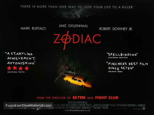 Zodiac - British Movie Poster
