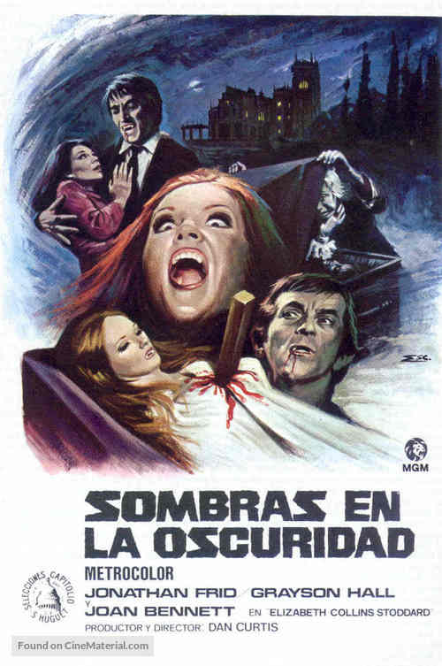 House of Dark Shadows - Spanish Movie Poster
