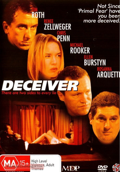 Deceiver - Australian DVD movie cover