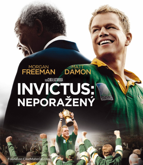 Invictus - Czech Blu-Ray movie cover