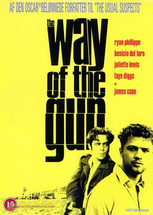 The Way Of The Gun - Danish poster