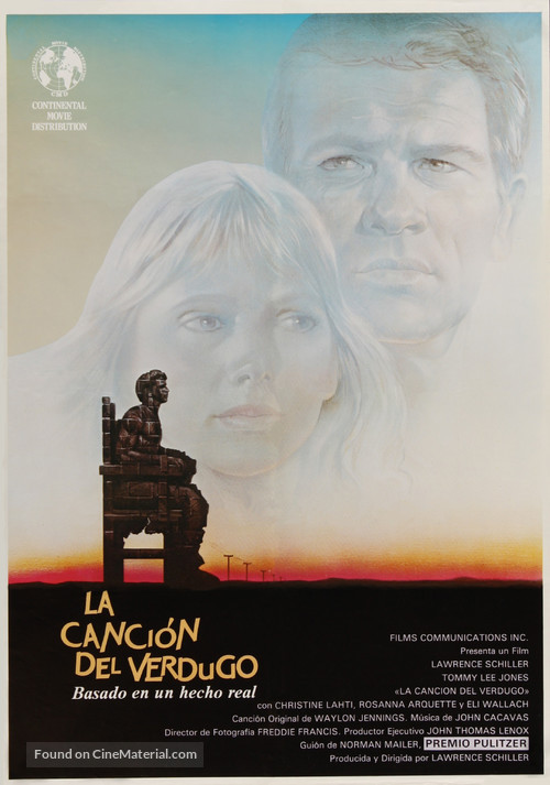 The Executioner&#039;s Song - Spanish Movie Poster