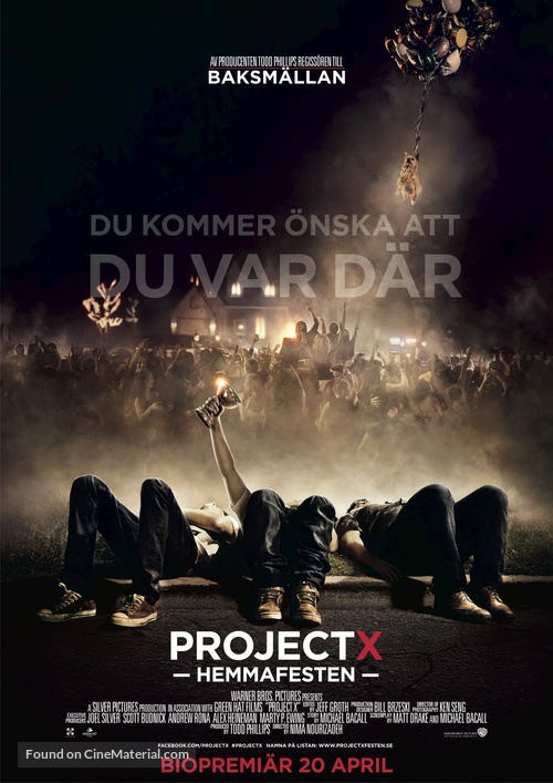 Project X - Swedish Movie Poster