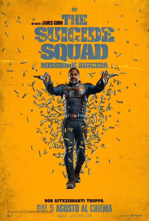 The Suicide Squad - Italian Movie Poster