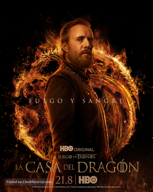 &quot;House of the Dragon&quot; - Argentinian Movie Poster