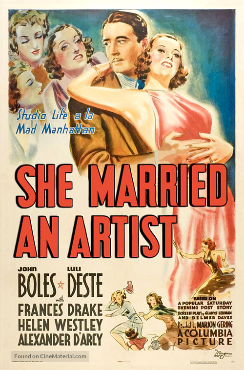 She Married an Artist - Movie Poster