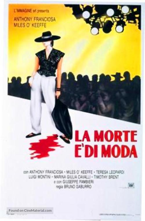 La morte &egrave; di moda - Italian Movie Poster