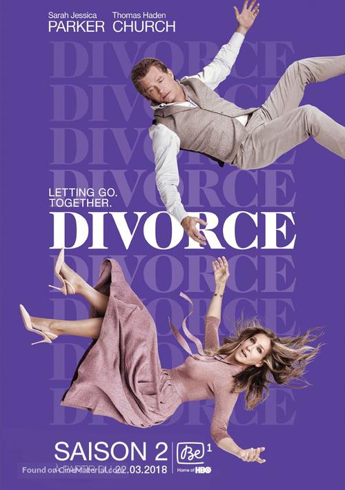 &quot;Divorce&quot; - Belgian Movie Poster
