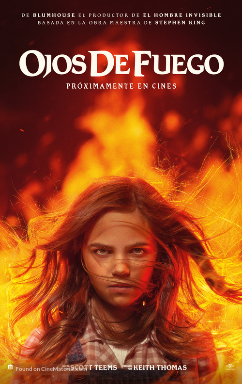 Firestarter - Spanish Movie Poster