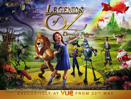 Legends of Oz: Dorothy&#039;s Return - British Movie Poster