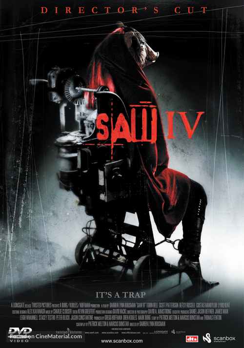 Saw IV - Swedish poster