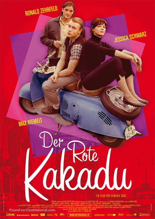 Der rote Kakadu - German Movie Poster