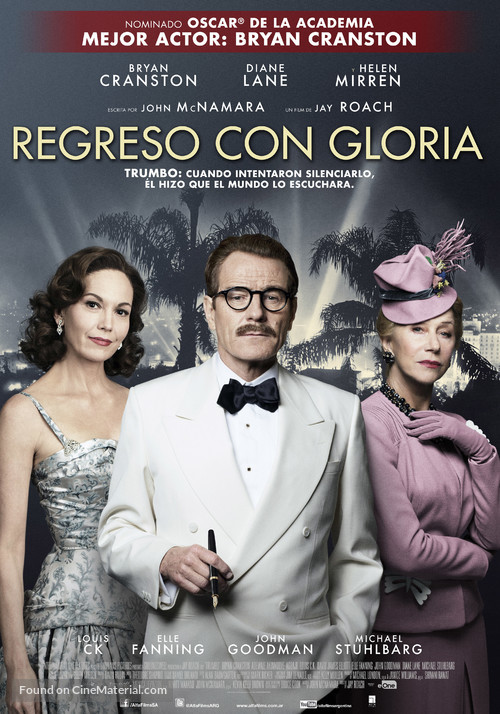 Trumbo - Argentinian Movie Poster