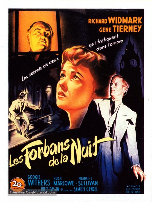 Night and the City - French Movie Poster