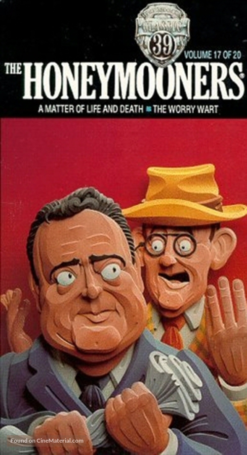 &quot;The Honeymooners&quot; - VHS movie cover