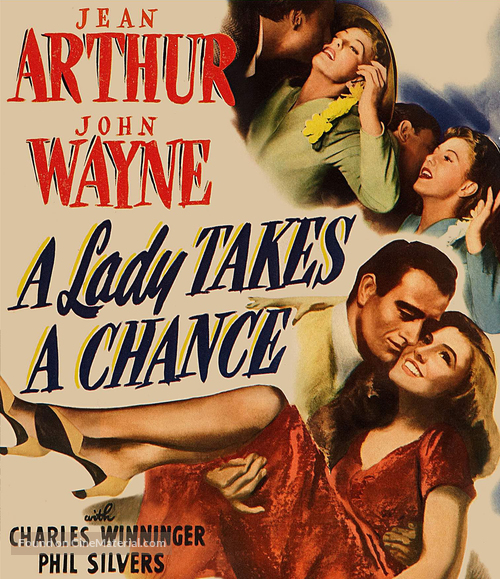 A Lady Takes a Chance - Blu-Ray movie cover
